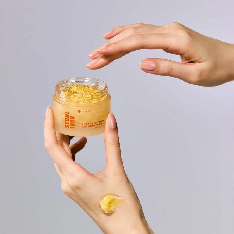 K-SECRET Krem w kapsułkach Seul 1988: Niacynamid 5% + Yuja 50ml