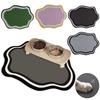 Diatom Mud Pet Feeding Dog Cat Bowl Food Mat Non-Stick Waterproof Pet Food Feeding Pad Puppy Feeder Tray Water Cushion Placemat