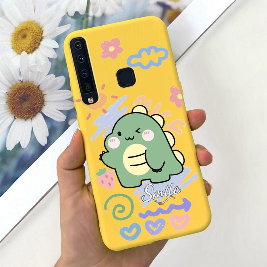 Hülle Für Samsung Galaxy A9 (2018) Niedliche Cartoon-Bonbonfarbene Weiche Silikon-Handyhüllen Für Samsung A9 2018 SM-A920F A9200 Bumper