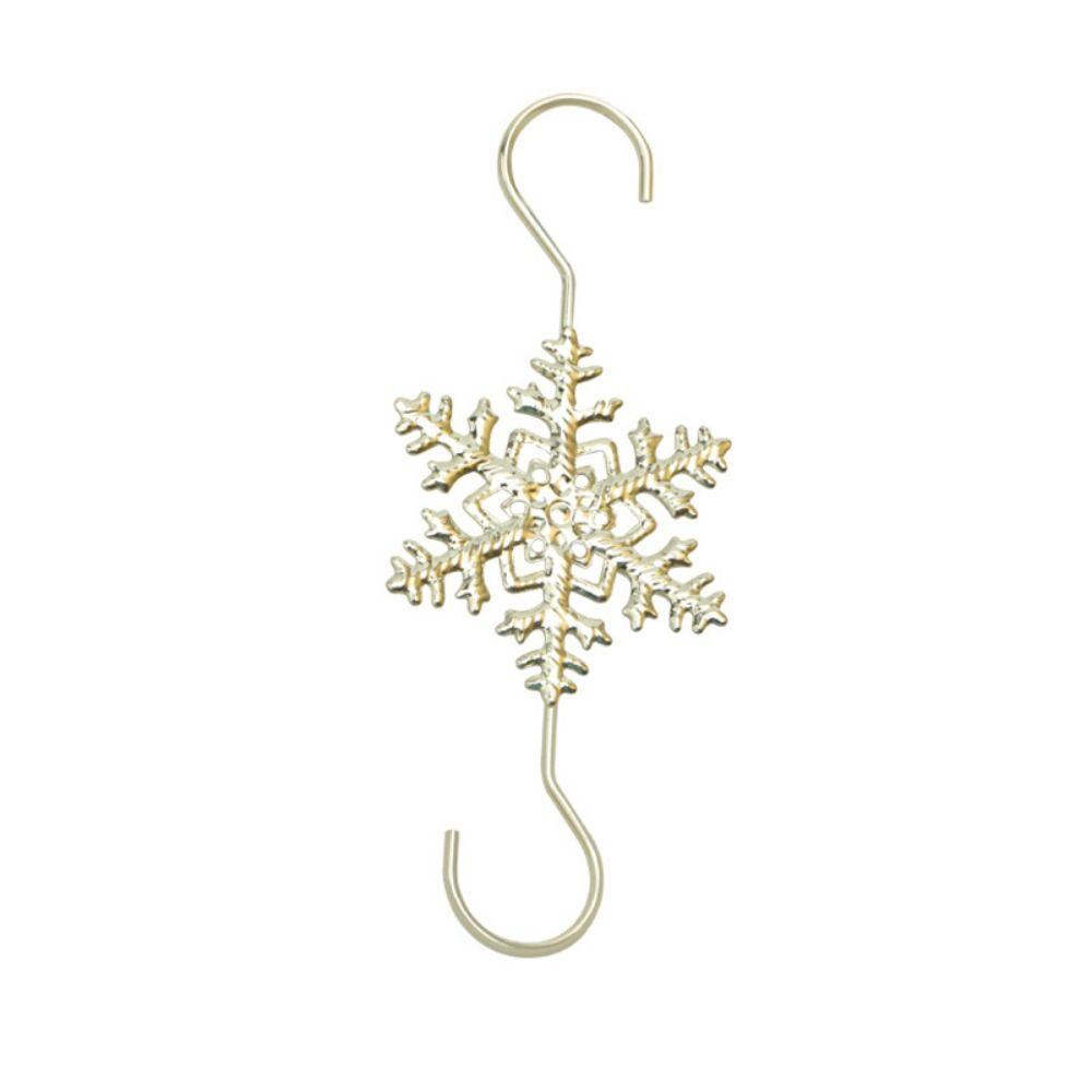 10pcs Stainless Steel Christmas Wreath Hooks Decorative Xmas Tree Decoration Hook  Christmas Sock