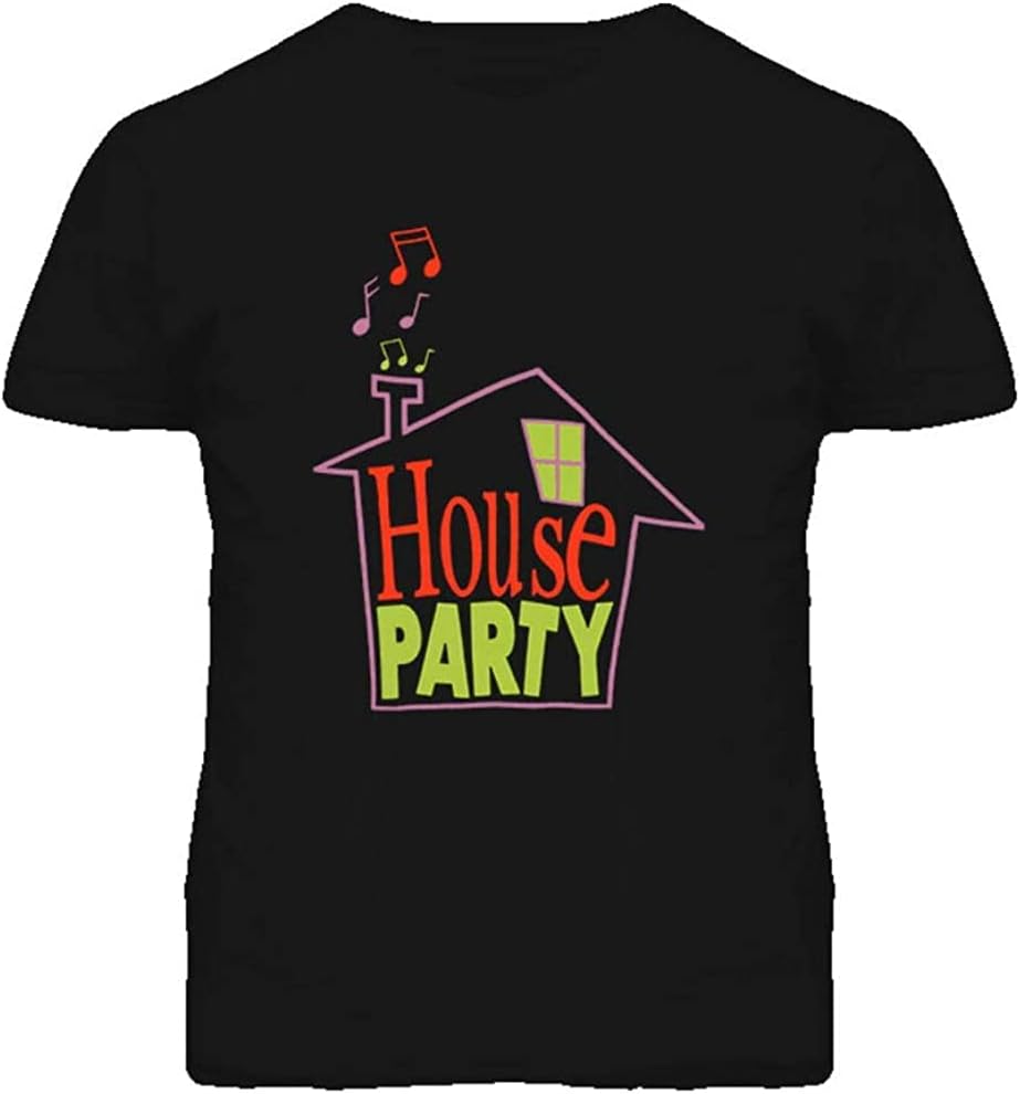 House Party 90s Movie Kid N Play T Shirt 4XL чёрный