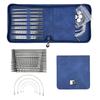 3.5mm-8.0mm Interchangeable Circular Knitting Needle Set with Case and Accessories Circular Knitting Pin