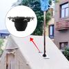 Chimney Silicone Insulation Cover Outdoor Tent Flue Flashing Kit For Camping For Outdoor Use Wear-resistant Materials