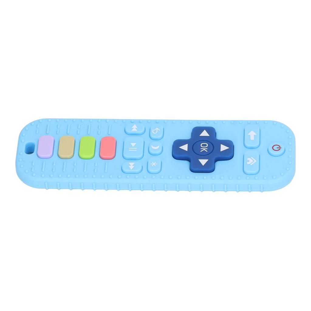 Silicone Teething Toy Safe Soft Gum Massage Chewing Remote Control Shape Teethers for Infant Toddlers