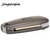 Jingyuqin Smart Remote Aute Flip Key Shell Case For Hyundai Accent Elantra Kona Santa Fe Tucson Veloster Car Accessories
