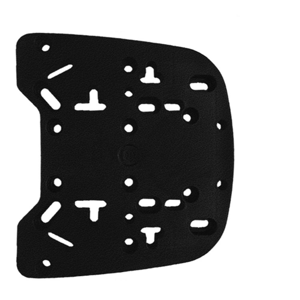 New Trunk Base Plate Motorcycle Tail Box Pad Base Bottom Plate Mount & Bolts 22x19cm