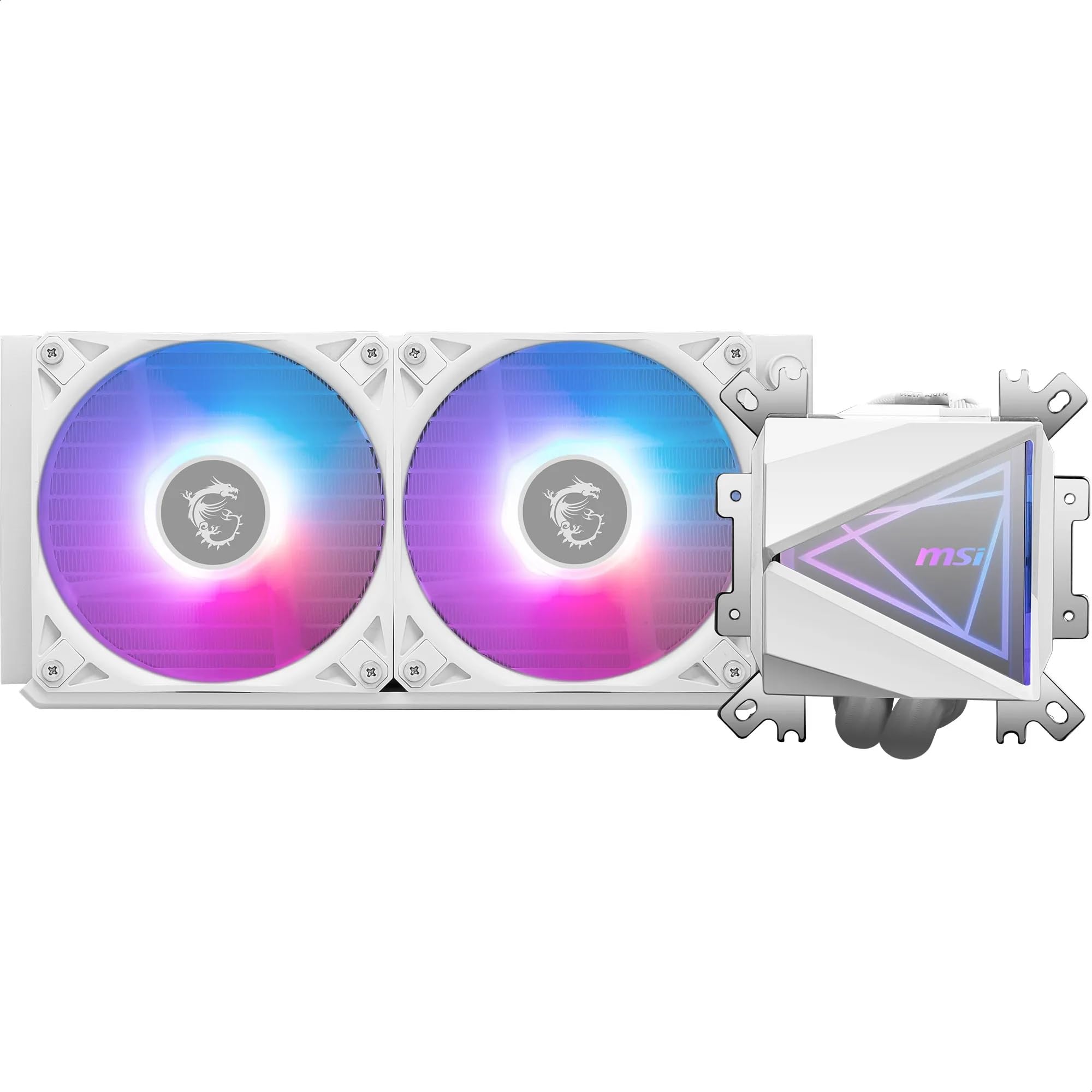 

MSI MAG CORELIQUID I240 WHITE 240мм Простий кулер для процесора Білий FN2492 Водяне охолодження білий