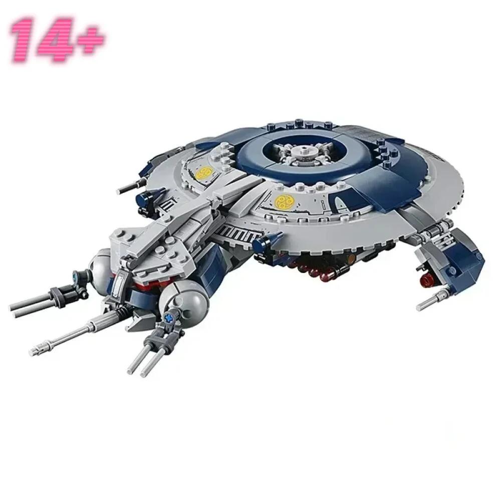 2026 Hot  FIT 75233 Droid Gunship Building Blocks Model Bricks Space Fight Fighter 389PCS Birthday Christmas Gifts