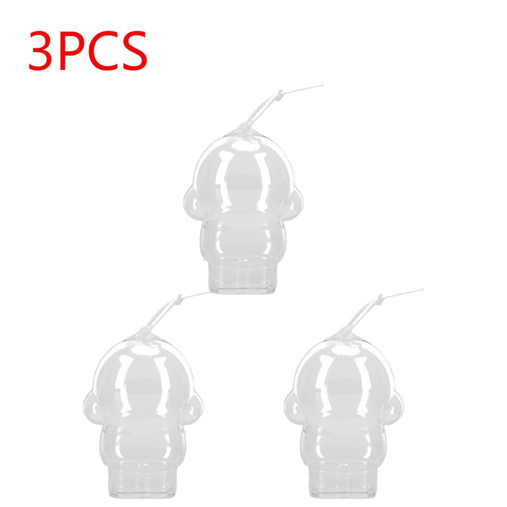 For SkullPanda Transparent Protective Case Winter Movement Series Plush Doll Display Bag Dust Cover Organizer Box Doll Accessori