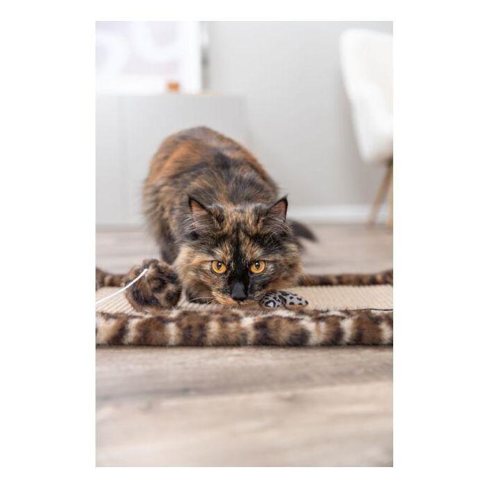 Scratching Mat - TRIXIE - LEO - 55 X 35 Cm - Printed Leopard Brown