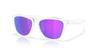 Oakley Sunglasses Frame Color Polished Lens Prizm 53mm Men's 0OO9508, (Front) Clear, Color Violet,