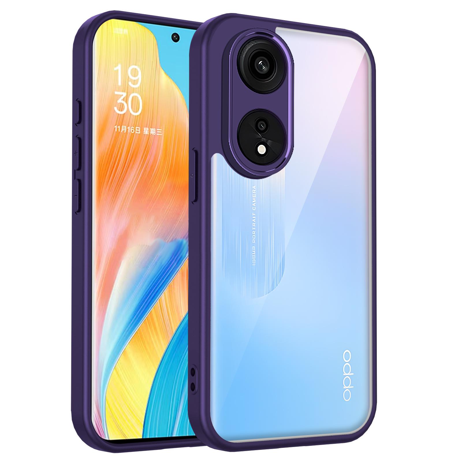 

For OPPO Reno 8T 5G Case OPPO Reno8T 5G Phone Case Oppo Reno8 T 5G Cover Cushion Silicon Bumper Clear Matte Back Cover Hard OPPO Reno8 T 5G