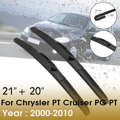 BROSHOO Auto-Wischerblatt Naturkautschuk 2000-2010 Für Chrysler PT Cruiser PG PT Frontscheibe Autos Zubehör