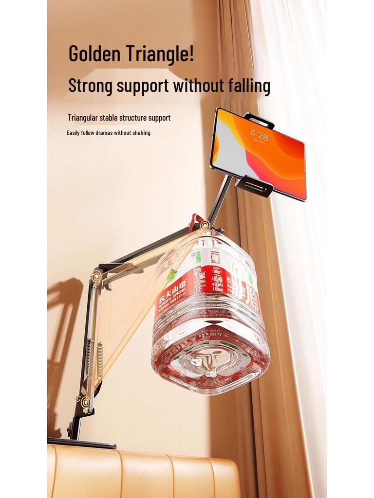 Portable Tablet Stand for Bedside and Desktop Viewing