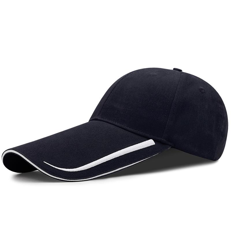 Visiera lunga 14 cm testa grande Uomo Taglia Grande Cappelli con Visiera Casual Cappello da Pesca Fresco Uomo Taglia Più Cappellini da Baseball 55-60cm 60-65cm