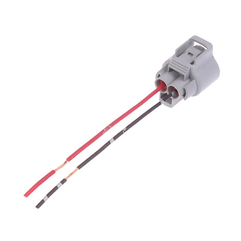 1 stk. 2-pins hun/han elektronisk blæserstik Auto-stik Med ledning 176146-6 176143-6