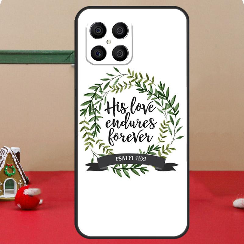 Bible Qutoes Verse Belief God Jesus Case For Honor Magic 8 7 6 Pro Honor 200 400 70 90 Lite X8c X8b X9a X9b X9c X9d Win RT Coque