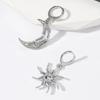 Stainless Steel Earrings Bohemian Sun Moon Totem Pendant New Senior Statement Temperament Dangle Earrings For Women Jewelry Gift