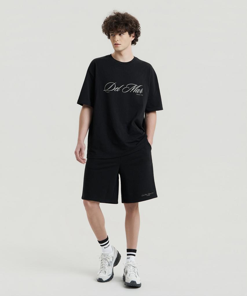 Delma Wellness Club Sweat Easy Shorts - Black