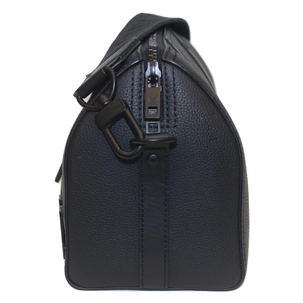 Louis Vuitton M59255 Aerogram City Keepall Shoulder Bag Black / blackUsed