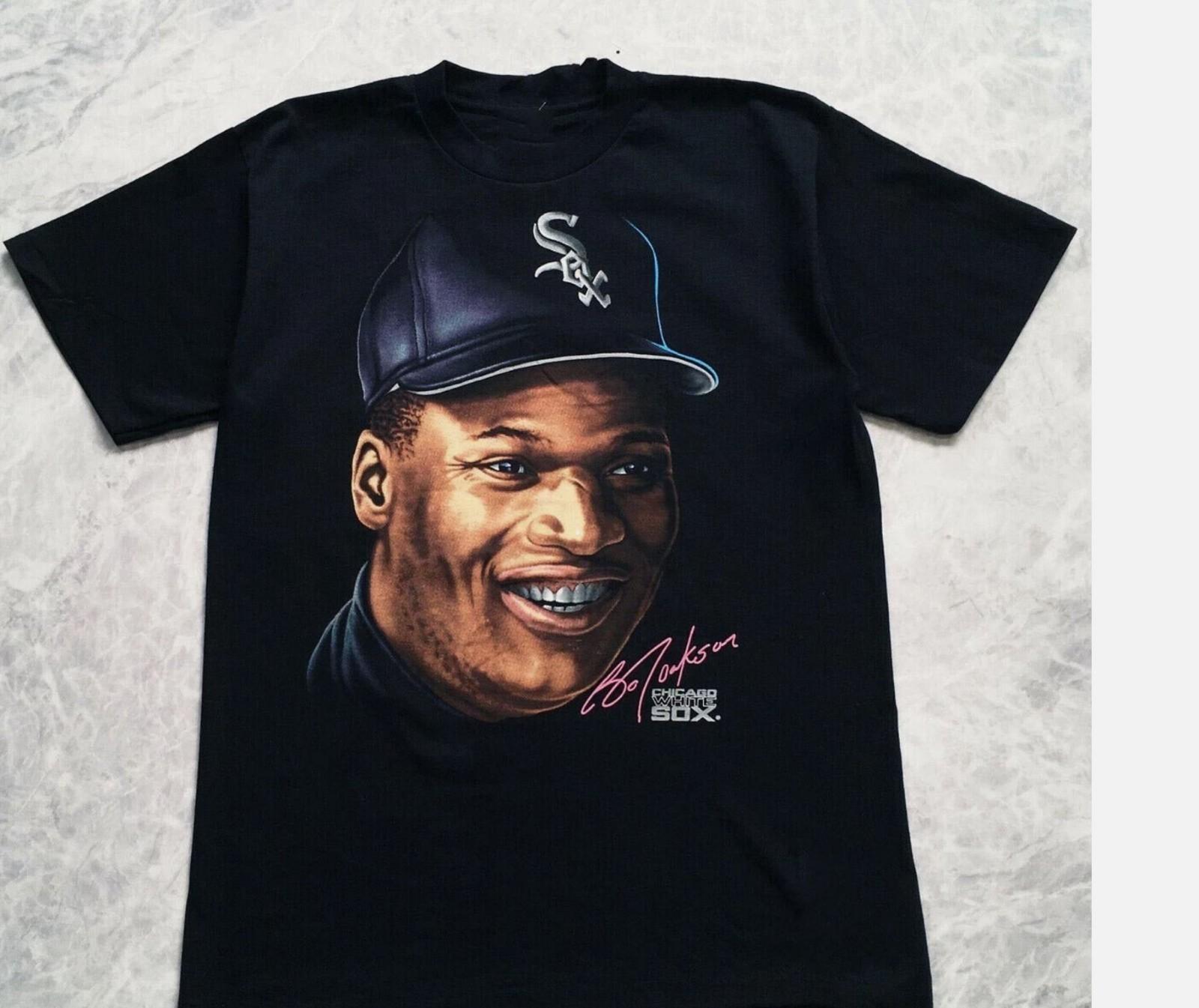 Vintage Bo Jackson baseball Short Sleeve S-2345XL T-shirt S