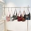 Women's Bag 2025 New Korean Version Fashion Rivet Shoulder Bag Large Capacity Casual Versatile Hand Carrying Bucket Bag Tide