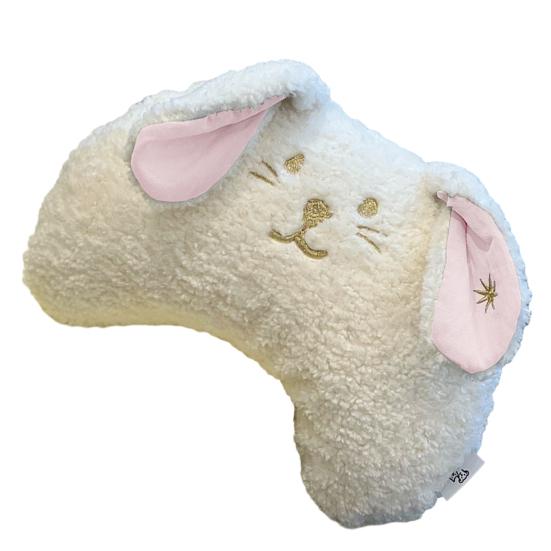 

Подушка для успокоения собак Мягкая плюшевая Защита шеи Облегчение суставов Комфортный сон U-образной формы