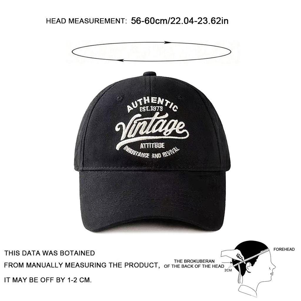Fashionable Letter Embroidered Dad Hat Men's Outdoor Adjustable Cotton Hats Leisure Travel Baseball Cap Golf Caps