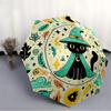 1pc Witchcraft Magic Automatic Open 8-Rib Windproof Umbrella, Travel & Commuting, Suitable for All Seasons, Lightweight Portable,009