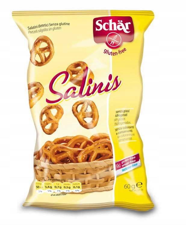 Schar Salinis Gluten-Free Pretzels 60