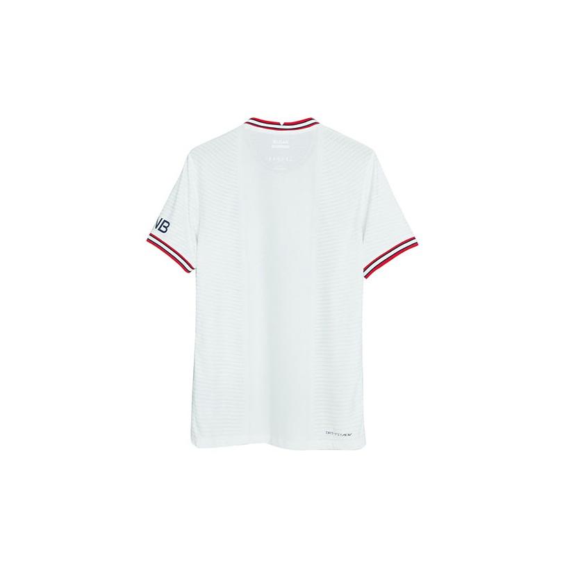 Jordan Paris Saint-Germain Spielerversion Saison 21-22 Drittes Auswärts-Fußballtrikot Kurzarm Herren Tops Weiß DH7467-101