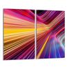 Glas-Kochfeld-Schutzplatte 2x30x52 Bunt