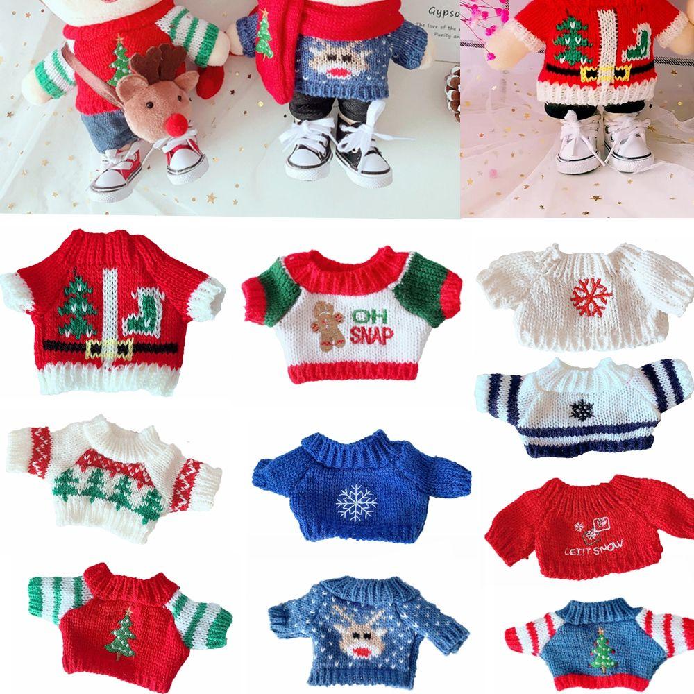 

Fit For 20cm Clothes Accessories DIY Doll Wear Doll Clothing Mini Sweater Makeup Party