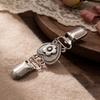 Elegant Sweater Brooches 4Pcs Vintage Clips for Women Girls, Retro Floral Cardigan Clips, Scarf Clasps Cloak Shawl Clip, Waist Cincher Loose