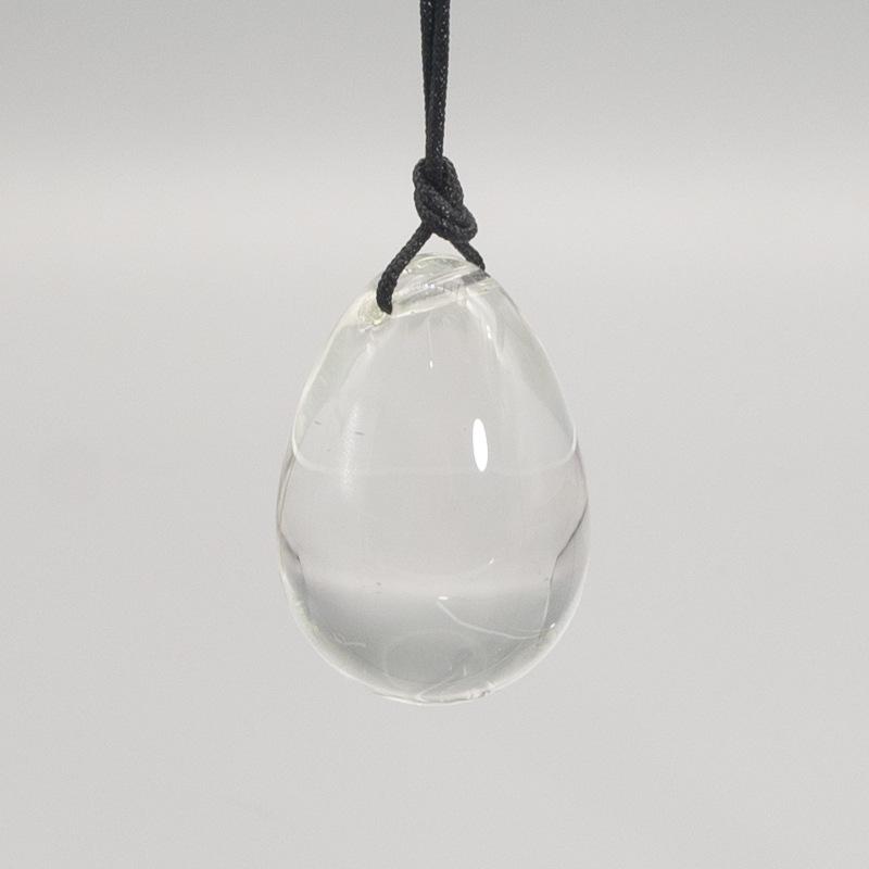 Unisex Glass Anal Plug: Beginner's Erotic Crystal Beads for Outdoor Use and SM Training