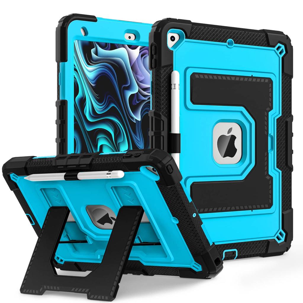 Etui do iPada 11 cali (A16) 2026/ iPad 10. generacji 10,9'' 2026, Wytrzymałe, Odporne na wstrząsy, Solidne Etui Ochronne z Uchwytem na Rysik/Podstawką