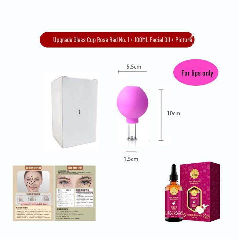Facial Gua Sha Cupping Massage Device - Convenient PVC Sphere Vacuum Beauty Cup