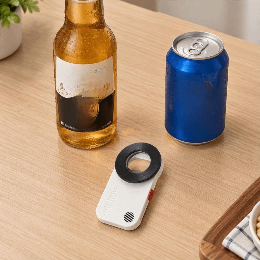 Lightweight Beer Bottle Opener Magnetic Soda Can Opener Portable Record Bottle Opener  Hot Dogs