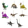 Acrylic Christmas Tree Dinosaur Pendant Decorative Acrylic Christmas Tree Decoration  New Year