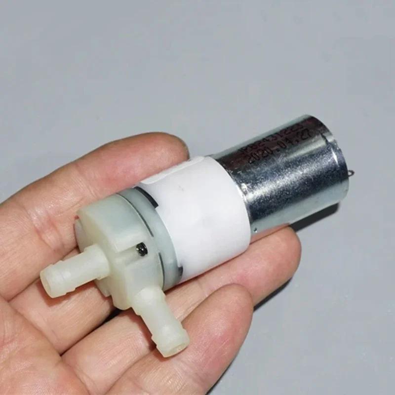

1PC JSB2438 370 Motor Water Pump DC 12V Micro 27mm Diaphragm Self-priming Suction for DIY Dispenser Tank CN