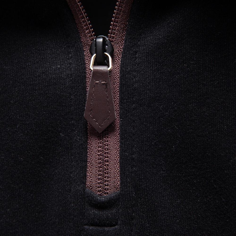Gant Autumn and Winter Men's Stand Up Collar Sweatshirt with Half Zipper, Versatile Business and Leisure Men's Pullover Sweatshirt