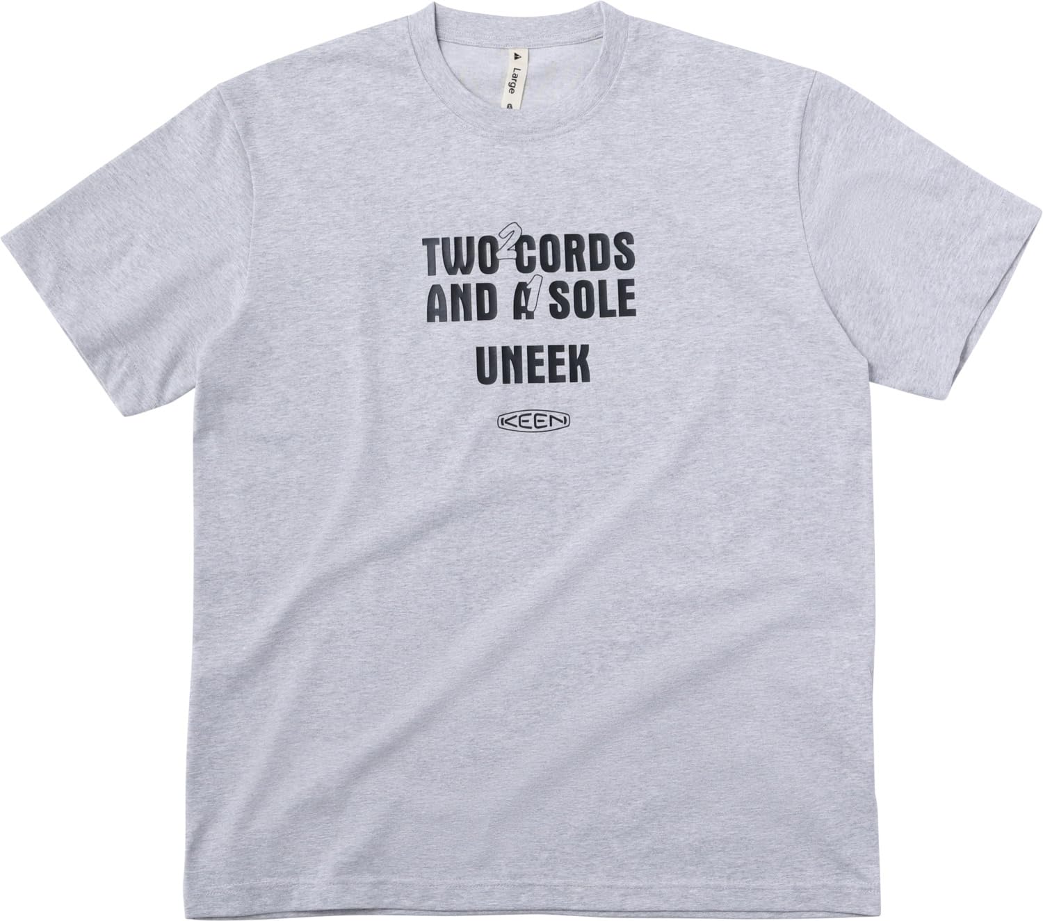 

Юбилейная футболка Keen Classic OC/RP, пепельно-серая