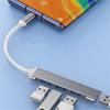 Hub USB 3.0 de 4 puertos Hub de puerto USB Divisor Tipo C de alta velocidad 5 Gbps Para accesorios de ordenador PC HUB multipuerto 4 puertos USB 3.0 2.0