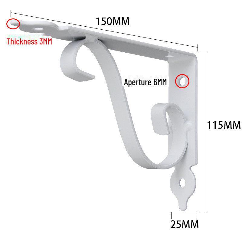Thickened Iron Triangular Marble Countertop Support Bracket