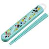 Skater Chopsticks and Chopstick Case Set for Kids, Lunch Box, 16.5cm, Made In Japan, Dishwasher Safe