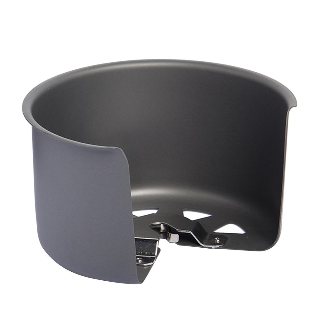 Ultralight Camping Gas Stove Rack Gas Burners Wind-proof Plate Stainless Gas Stove Windshield Alcohol Stove Wind Screen