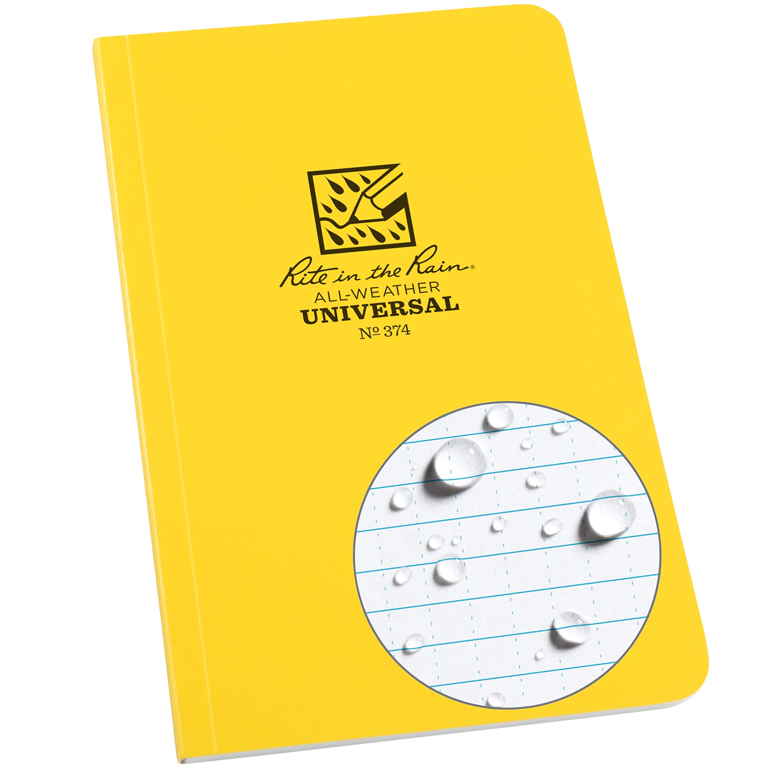 

Rite in the Rain Waterproof Softcover Notebook Yellow 374L жовтий