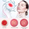 New design Silicone Electric Ultrasonic Facial Cleansing Brush Spin Cleaner Device Waterproof Cleaning Exfoliation Rotating