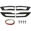 Compatible with 2014-2021 Jeep Grand Cherokee Tail Light Trim Bezel Kit Cover Carbon Fiber Look