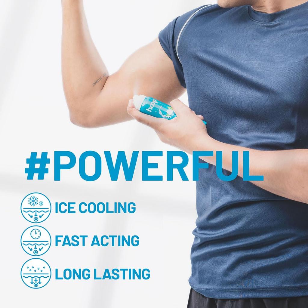 Hoop Pain Relief Spray 80 G For Instant Muscle, Back, Leg, Knee, Shoulder, Neck & Sports Injury Relief